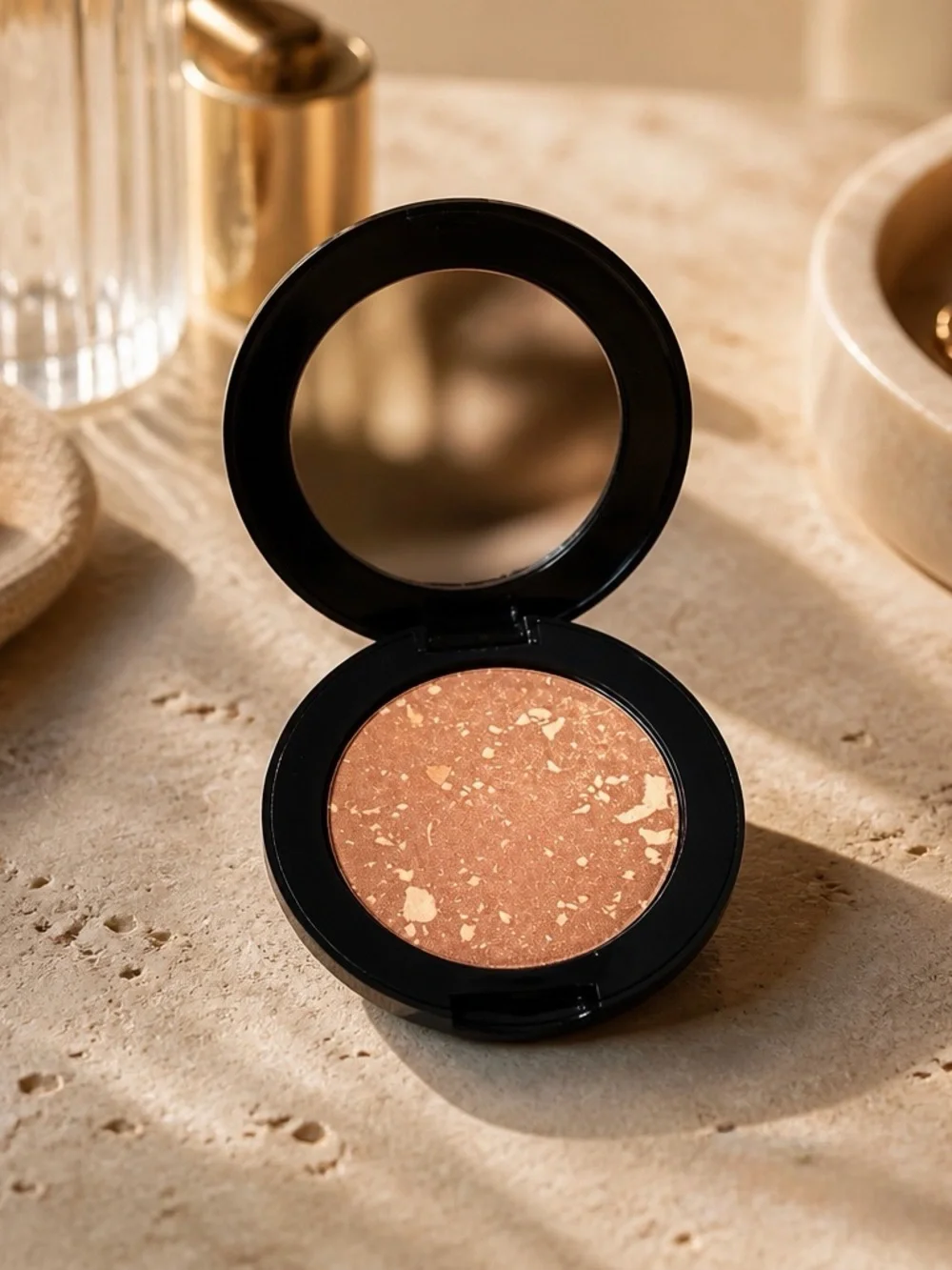 Vincent longo Bronze Marble Pressed Powder Bronzer - Women Makeup